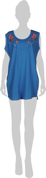 leon-harper-blue-short-dress-mini-dresse