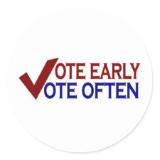 vote_early_vote_often_sticker-p217205170
